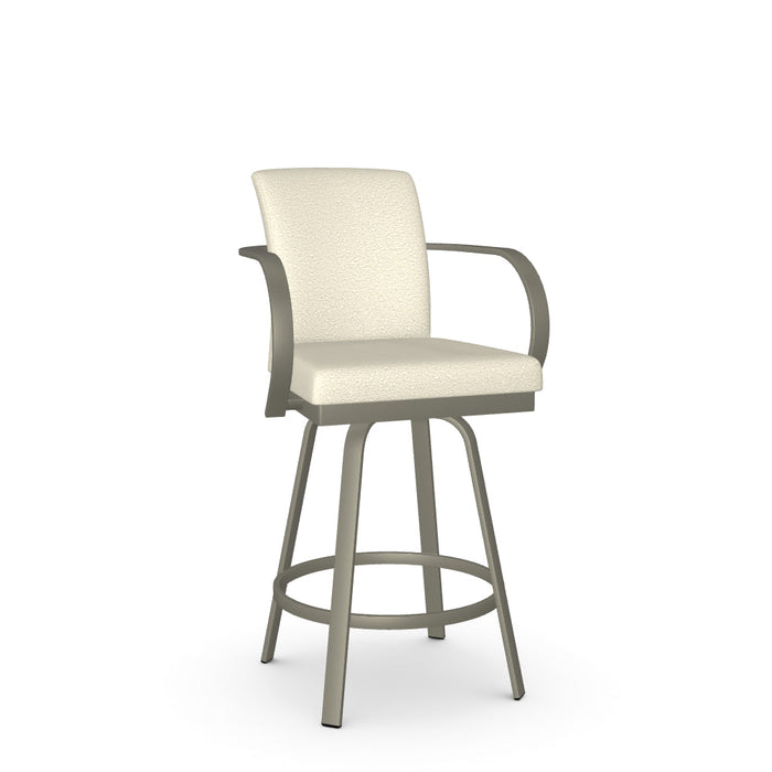 Lance Swivel Counter Stool - Upholstered