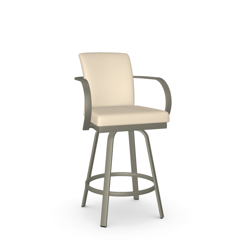 Lance Swivel Counter Stool - Upholstered