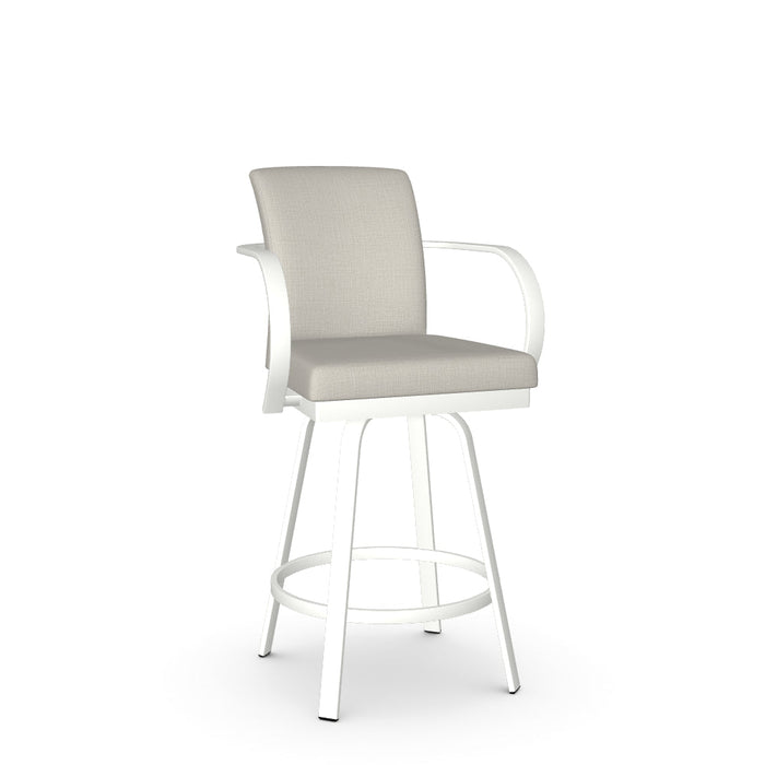 Lance Swivel Counter Stool - Upholstered