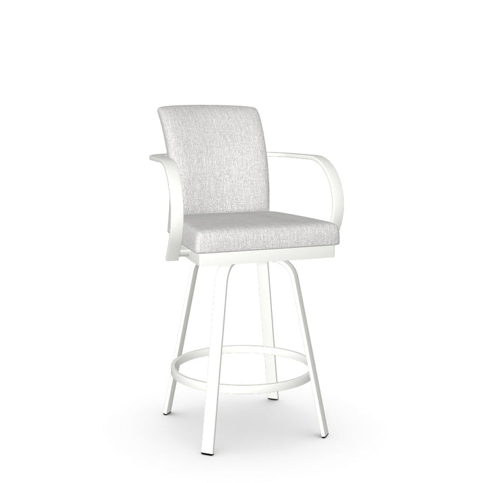 Lance Swivel Counter Stool - Upholstered