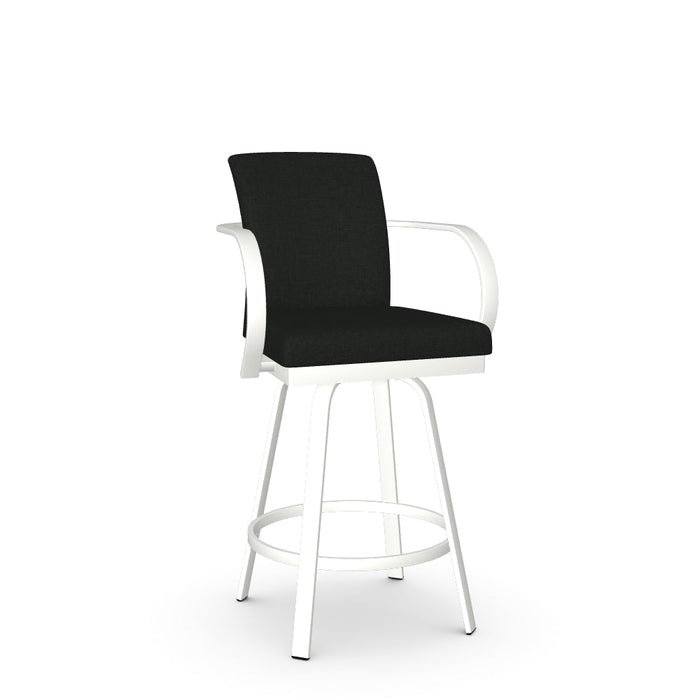 Lance Swivel Counter Stool - Upholstered