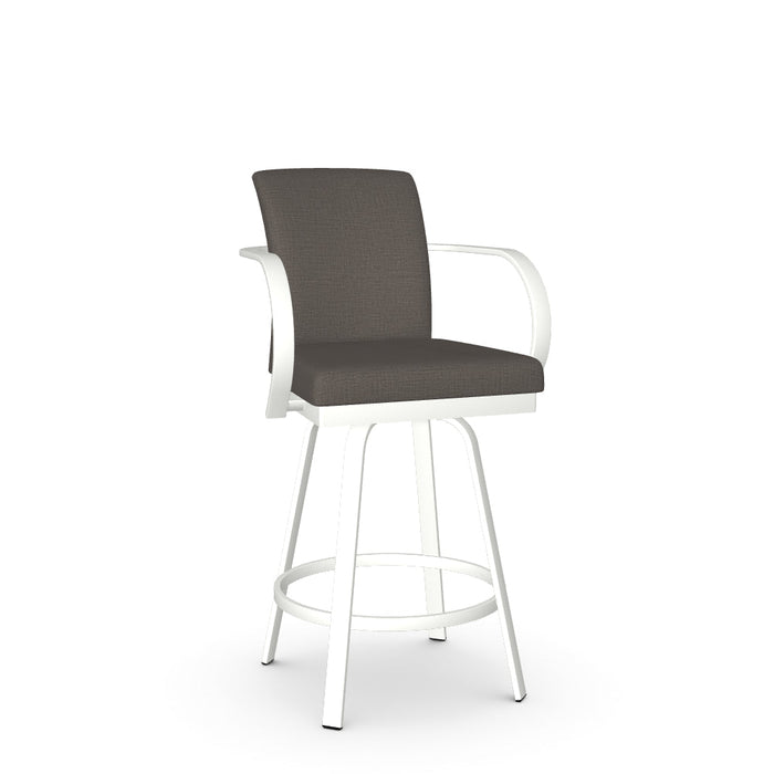 Lance Swivel Counter Stool - Upholstered