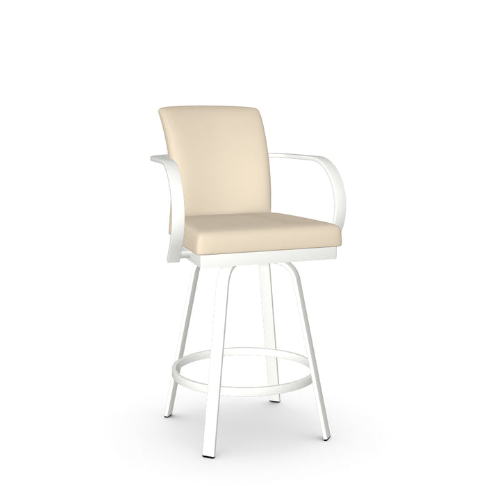Lance Swivel Counter Stool - Upholstered