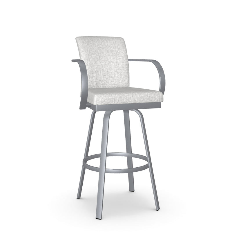 Lance Swivel Bar Stool - Upholstered