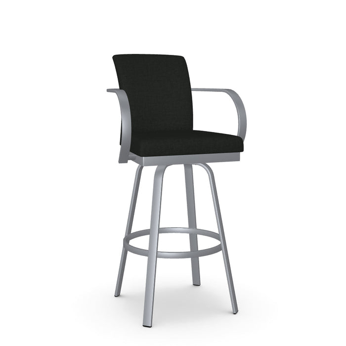 Lance Swivel Bar Stool - Upholstered