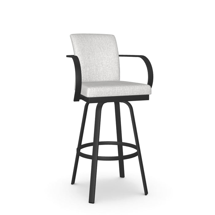 Lance Swivel Bar Stool - Upholstered