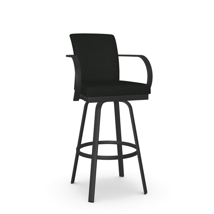 Lance Swivel Bar Stool - Upholstered