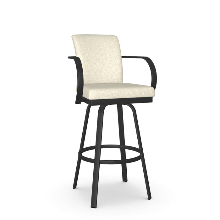 Lance Swivel Bar Stool - Upholstered