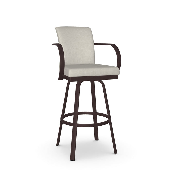 Lance Swivel Bar Stool - Upholstered