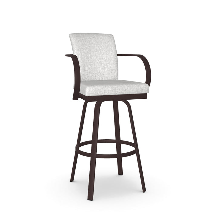 Lance Swivel Bar Stool - Upholstered