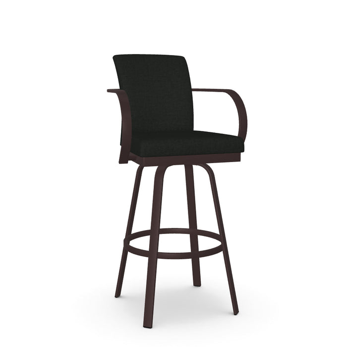 Lance Swivel Bar Stool - Upholstered