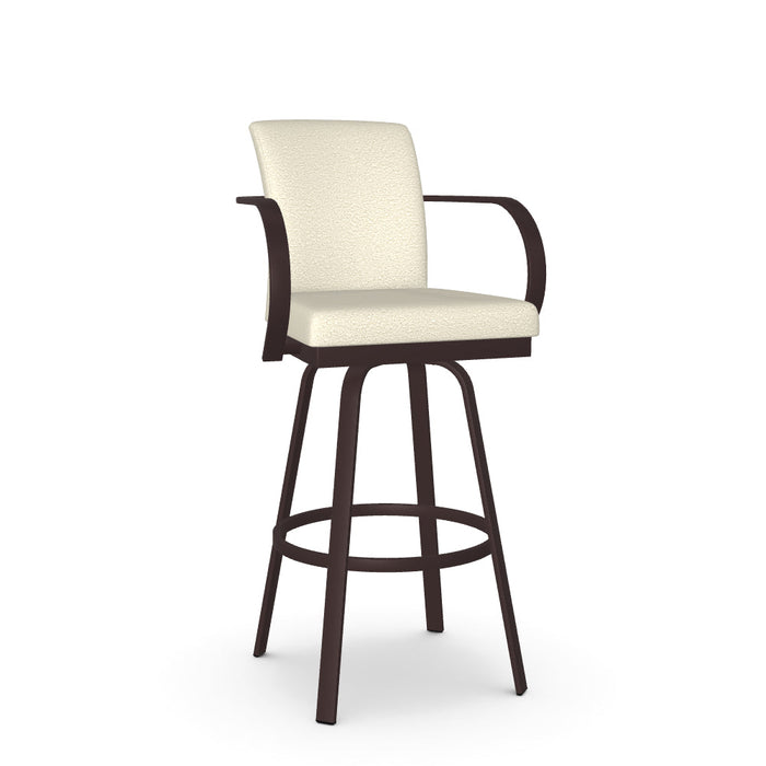 Lance Swivel Bar Stool - Upholstered