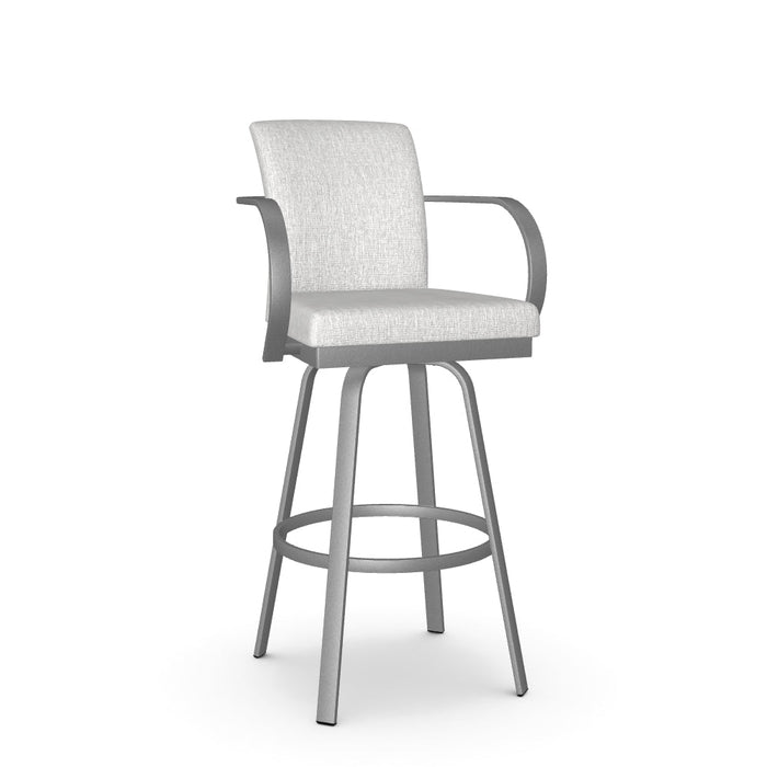 Lance Swivel Bar Stool - Upholstered