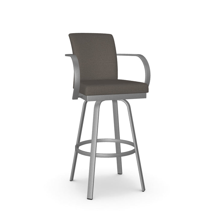 Lance Swivel Bar Stool - Upholstered