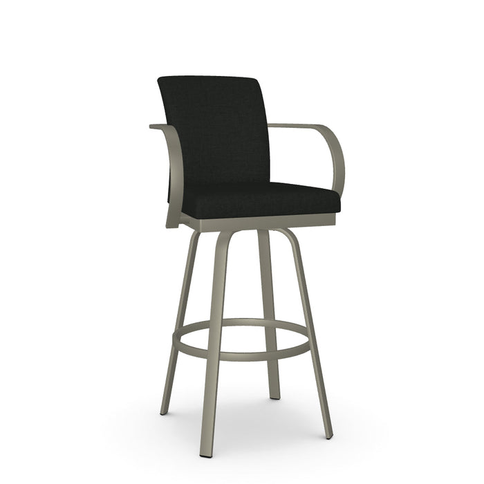 Lance Swivel Bar Stool - Upholstered
