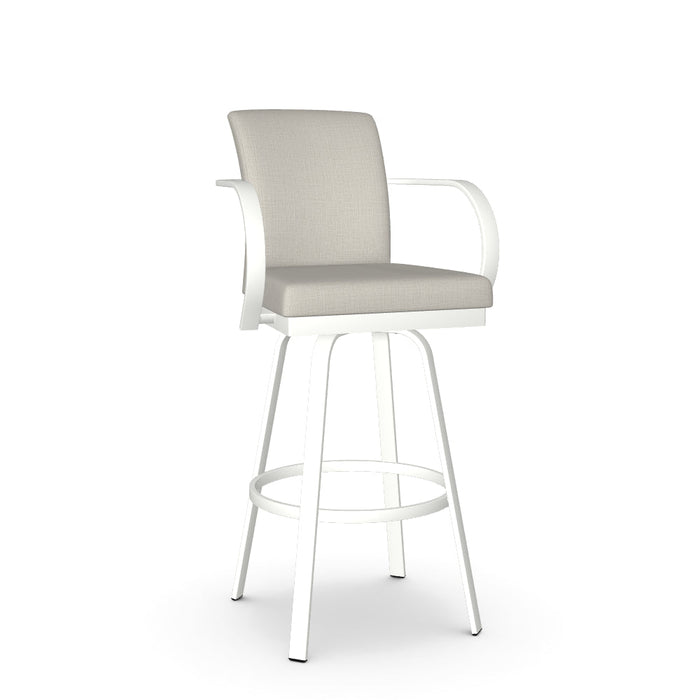 Lance Swivel Bar Stool - Upholstered