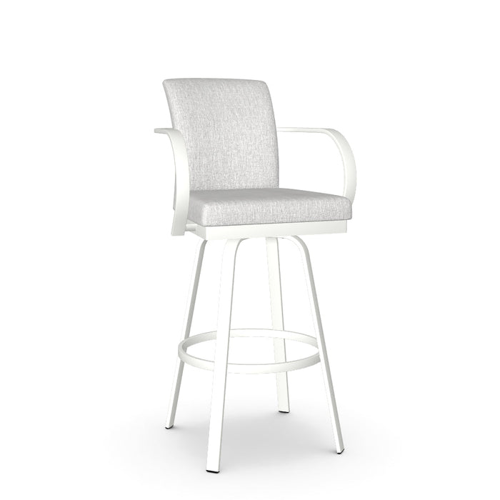 Lance Swivel Bar Stool - Upholstered