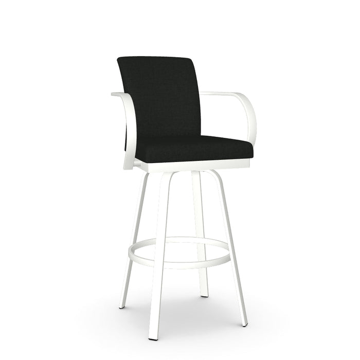 Lance Swivel Bar Stool - Upholstered