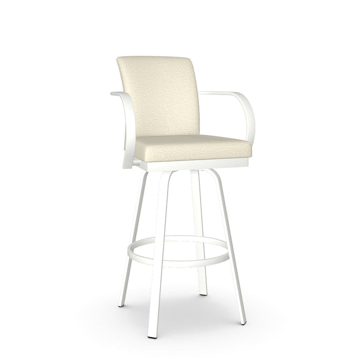 Lance Swivel Bar Stool - Upholstered