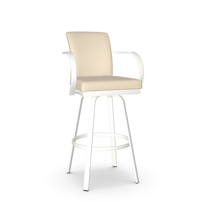 Lance Swivel Bar Stool - Upholstered