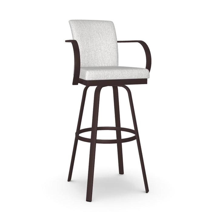 Lance Swivel Spectator Stool - Upholstered