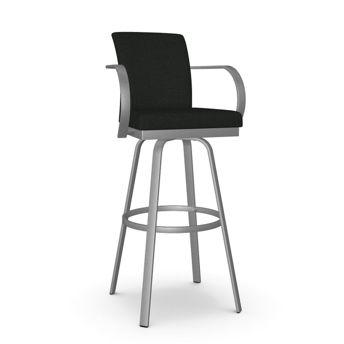 Lance Swivel Spectator Stool - Upholstered