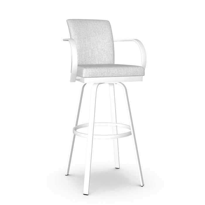 Lance Swivel Spectator Stool - Upholstered