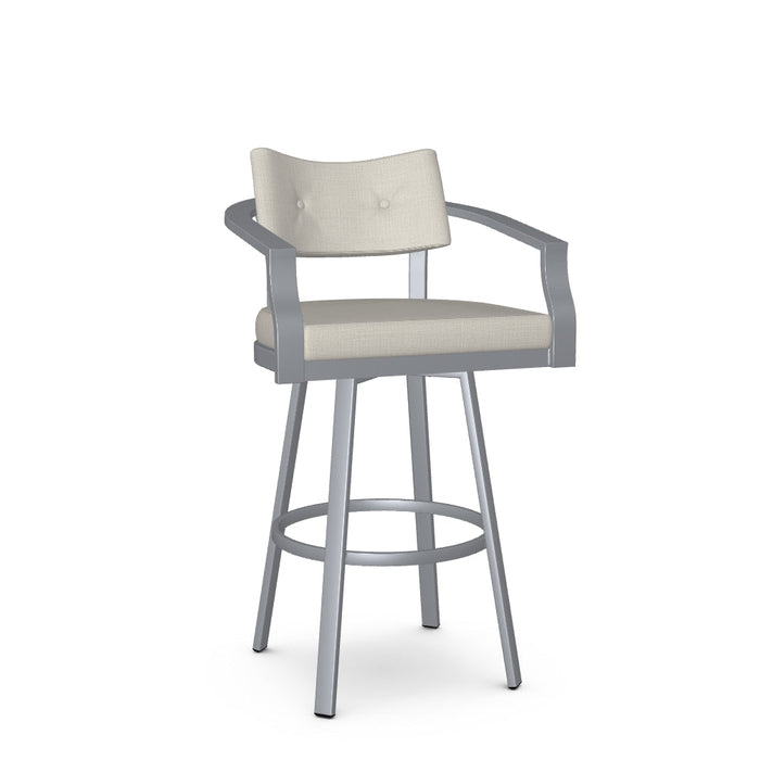 Jonas Swivel Bar Stool - Upholstered