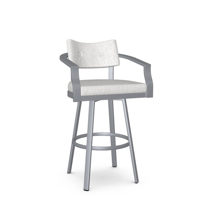 Jonas Swivel Bar Stool - Upholstered