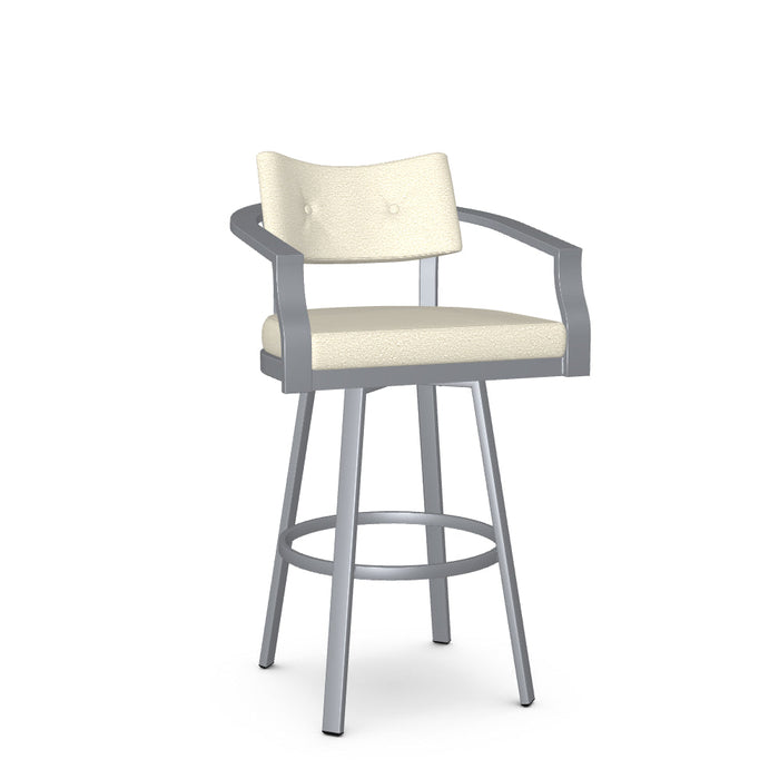 Jonas Swivel Bar Stool - Upholstered