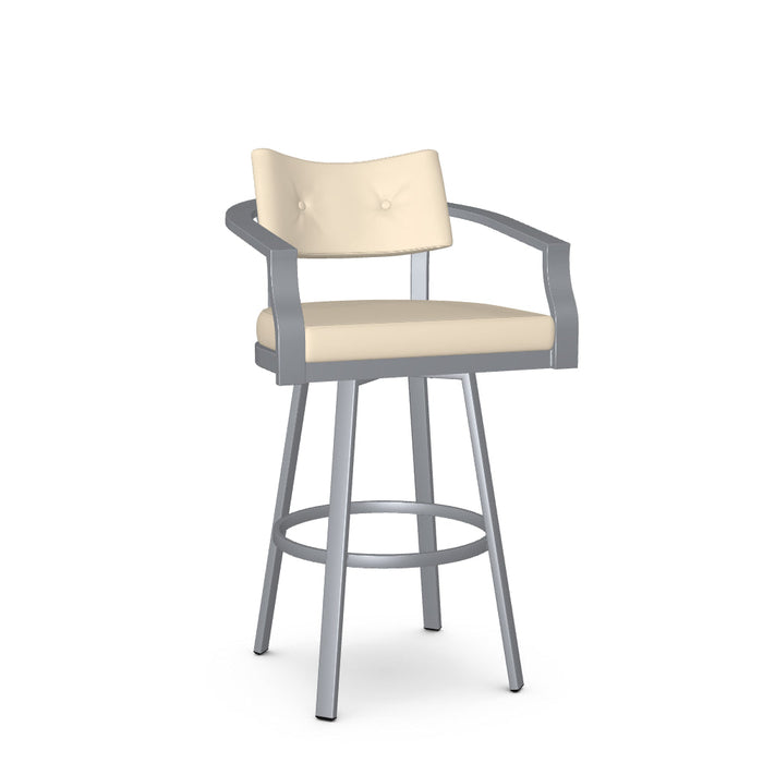 Jonas Swivel Bar Stool - Upholstered