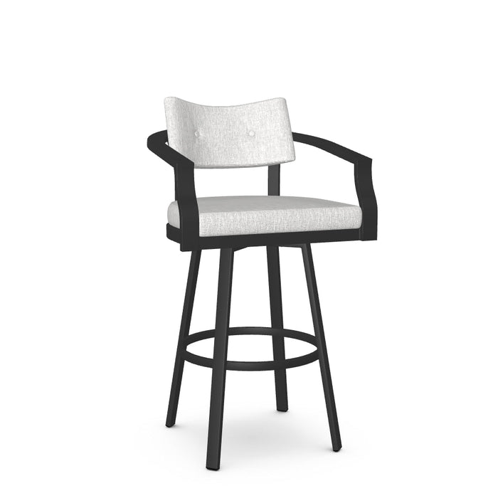 Jonas Swivel Bar Stool - Upholstered