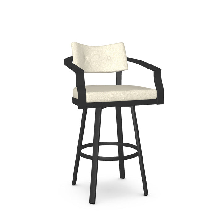 Jonas Swivel Bar Stool - Upholstered