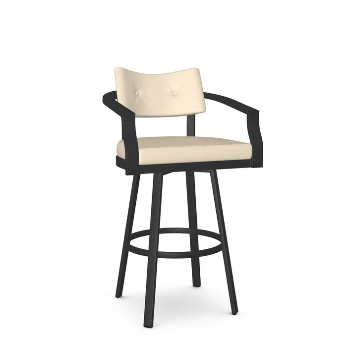 Jonas Swivel Bar Stool - Upholstered
