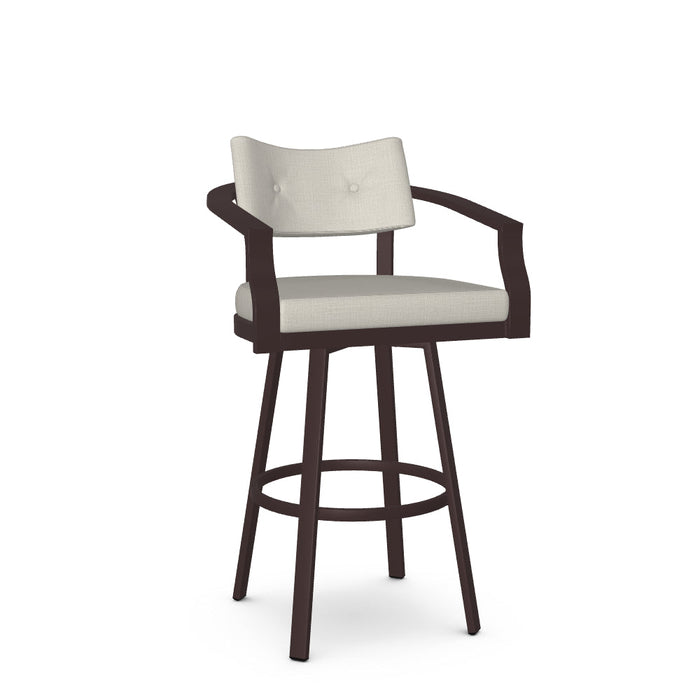 Jonas Swivel Bar Stool - Upholstered