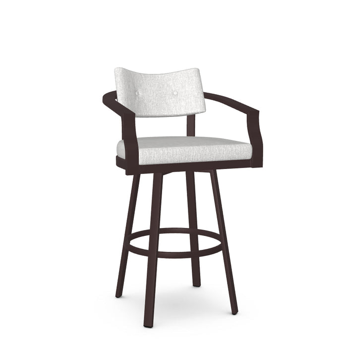 Jonas Swivel Bar Stool - Upholstered