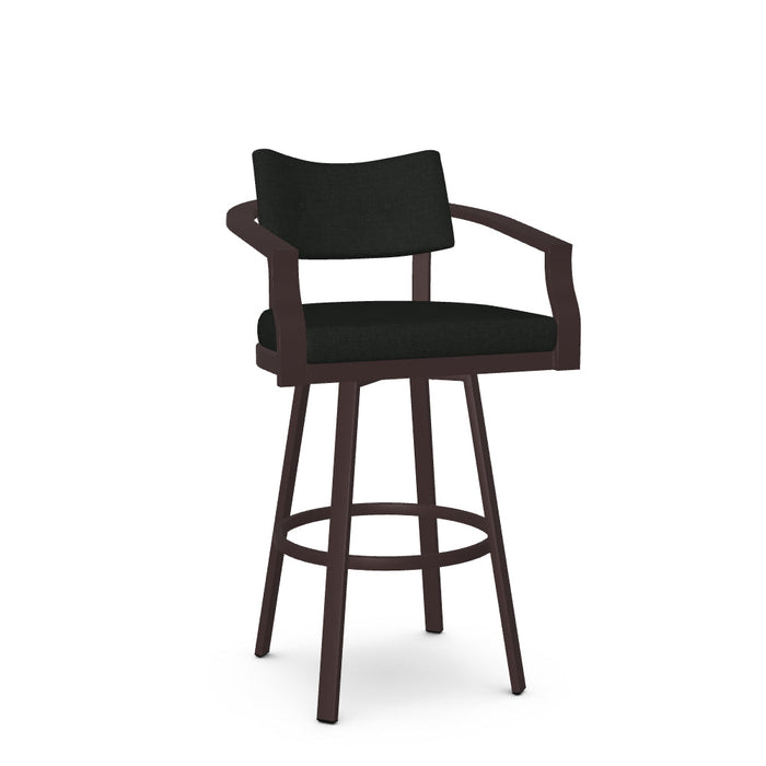Jonas Swivel Bar Stool - Upholstered