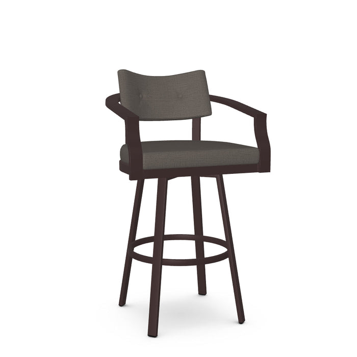 Jonas Swivel Bar Stool - Upholstered
