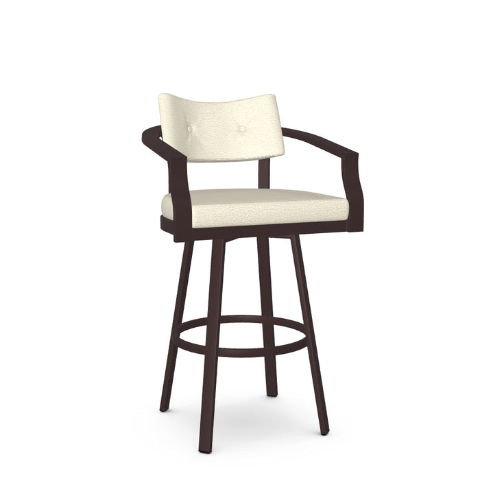 Jonas Swivel Bar Stool - Upholstered