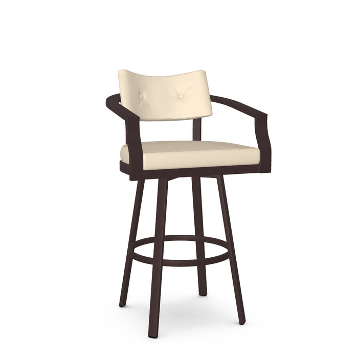 Jonas Swivel Bar Stool - Upholstered