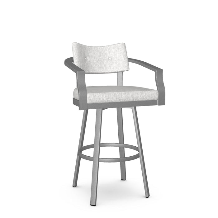 Jonas Swivel Bar Stool - Upholstered