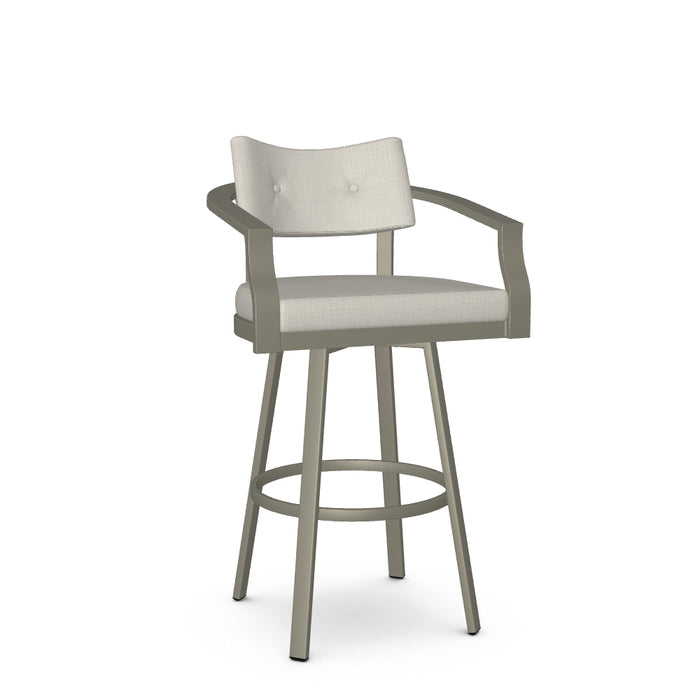 Jonas Swivel Bar Stool - Upholstered
