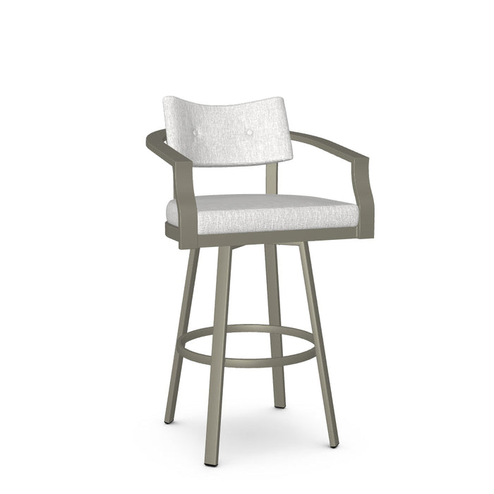 Jonas Swivel Bar Stool - Upholstered