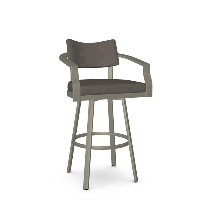 Jonas Swivel Bar Stool - Upholstered