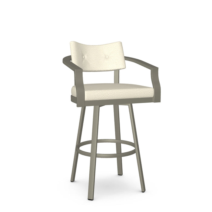 Jonas Swivel Bar Stool - Upholstered
