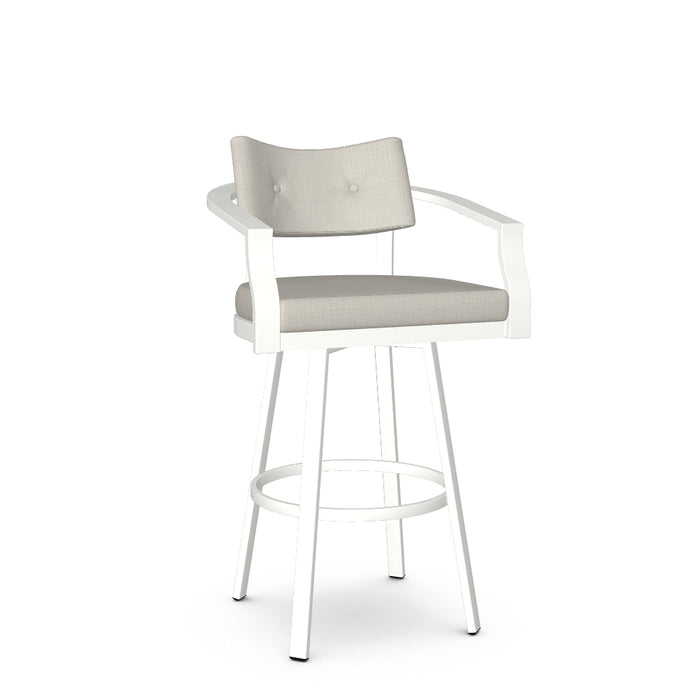 Jonas Swivel Bar Stool - Upholstered