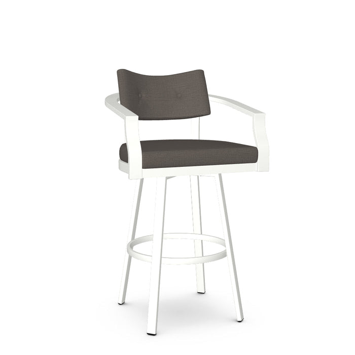 Jonas Swivel Bar Stool - Upholstered