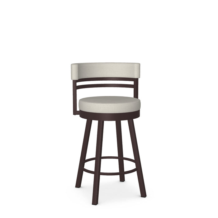 Ronny Swivel Counter Stool - Upholstered