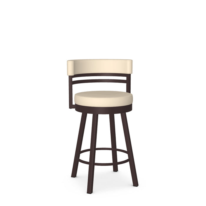 Ronny Swivel Counter Stool - Upholstered