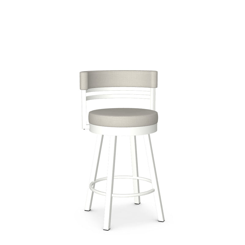 Ronny Swivel Counter Stool - Upholstered